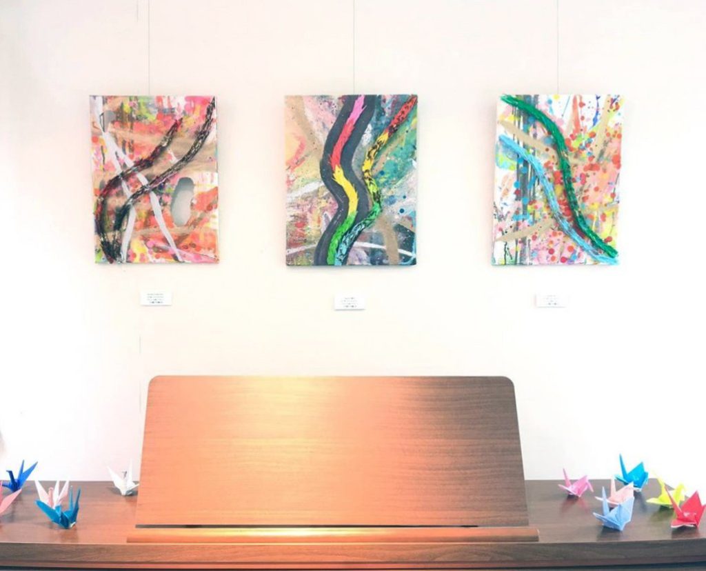 【有田大貴】広島女学院大学にて作品展示（7/2-7/9）